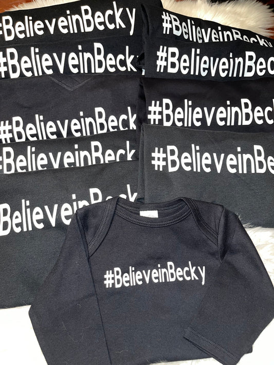 #BelieveinBecky